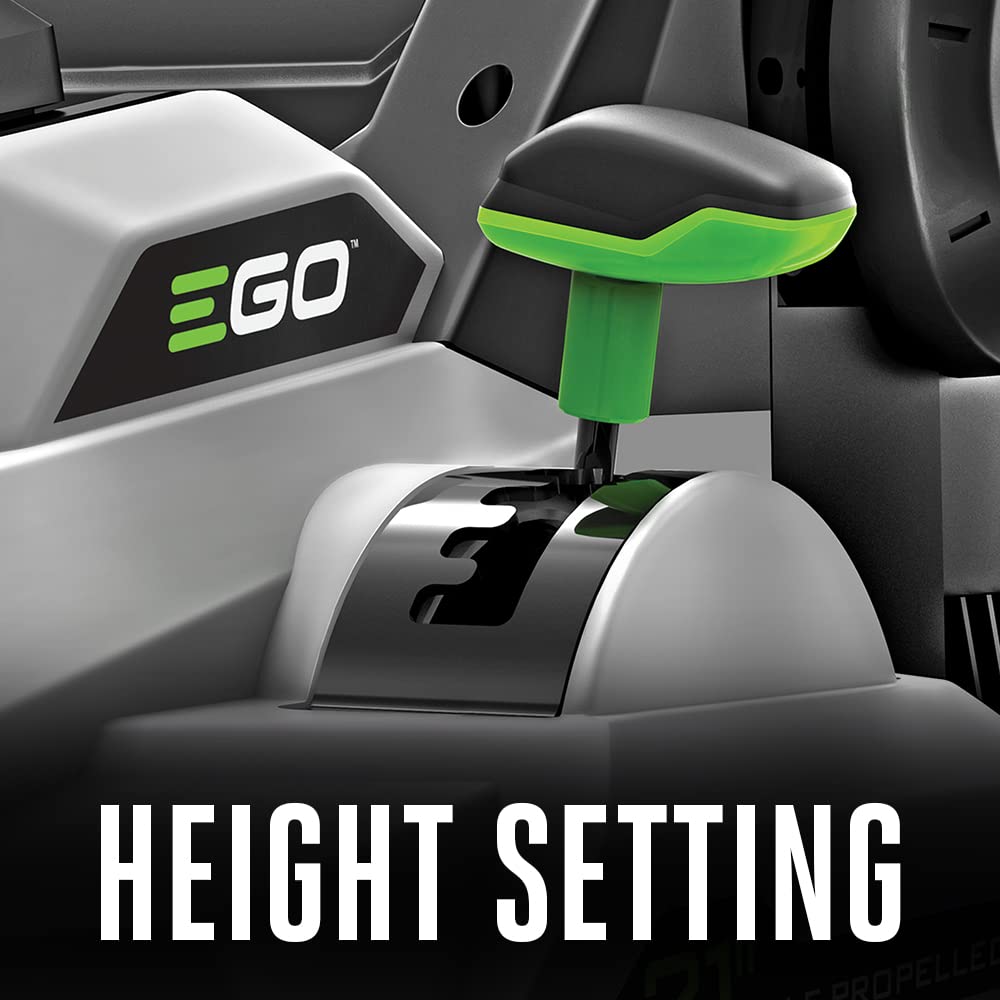 EGO POWER+ Electric Lawn Mower, Self-Propelled Cordless with Select Cut and Touch Drive, Includes (2) 56V 6.0Ah Batteries and Rapid Charger - LM2134SP-2