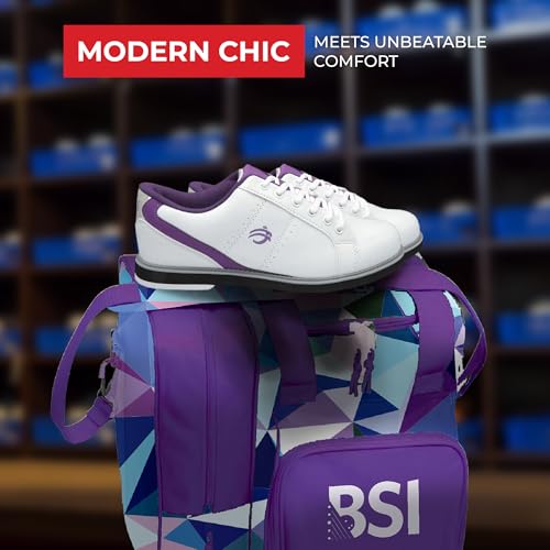 Purple & White