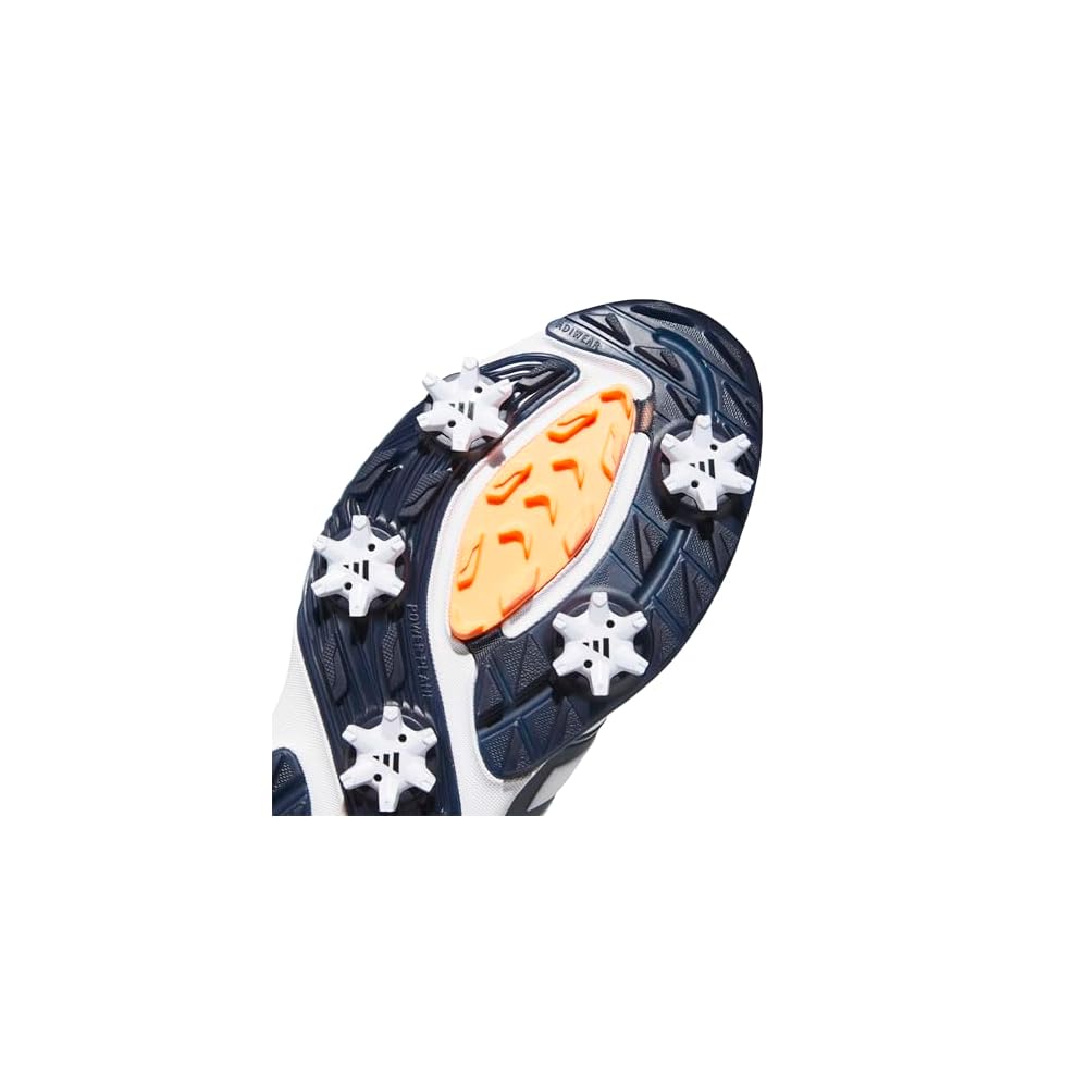 Ftwr White/Collegiate Navy/Lucid Orange