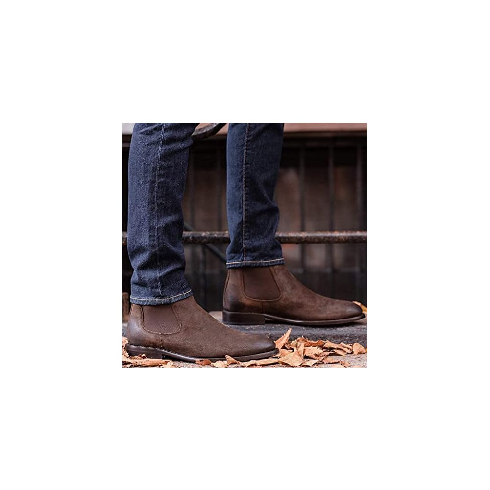 Dark Brown Suede