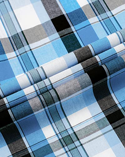 Black/Blue,plaid