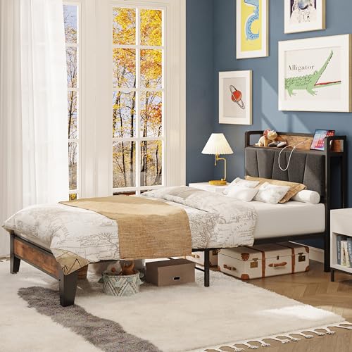 Vintage Brown and Grey