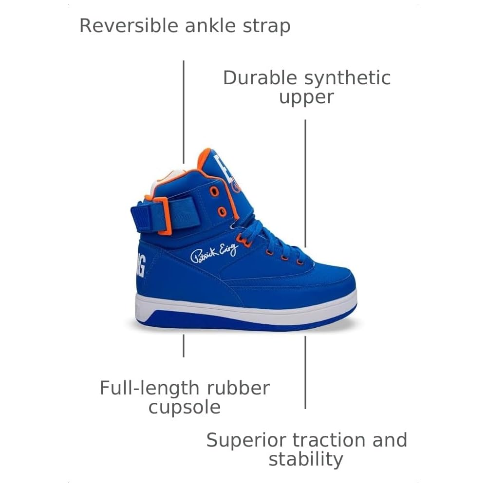 Blue/Orange/White