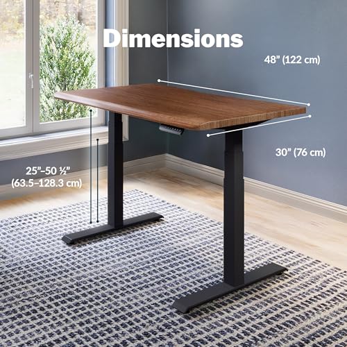 Walnut Top /Black Legs