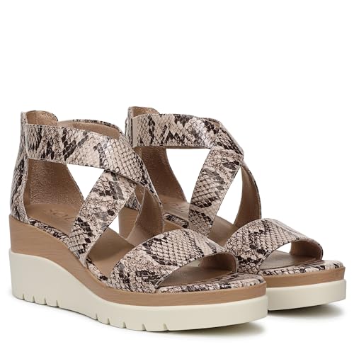 Beige Snake Print