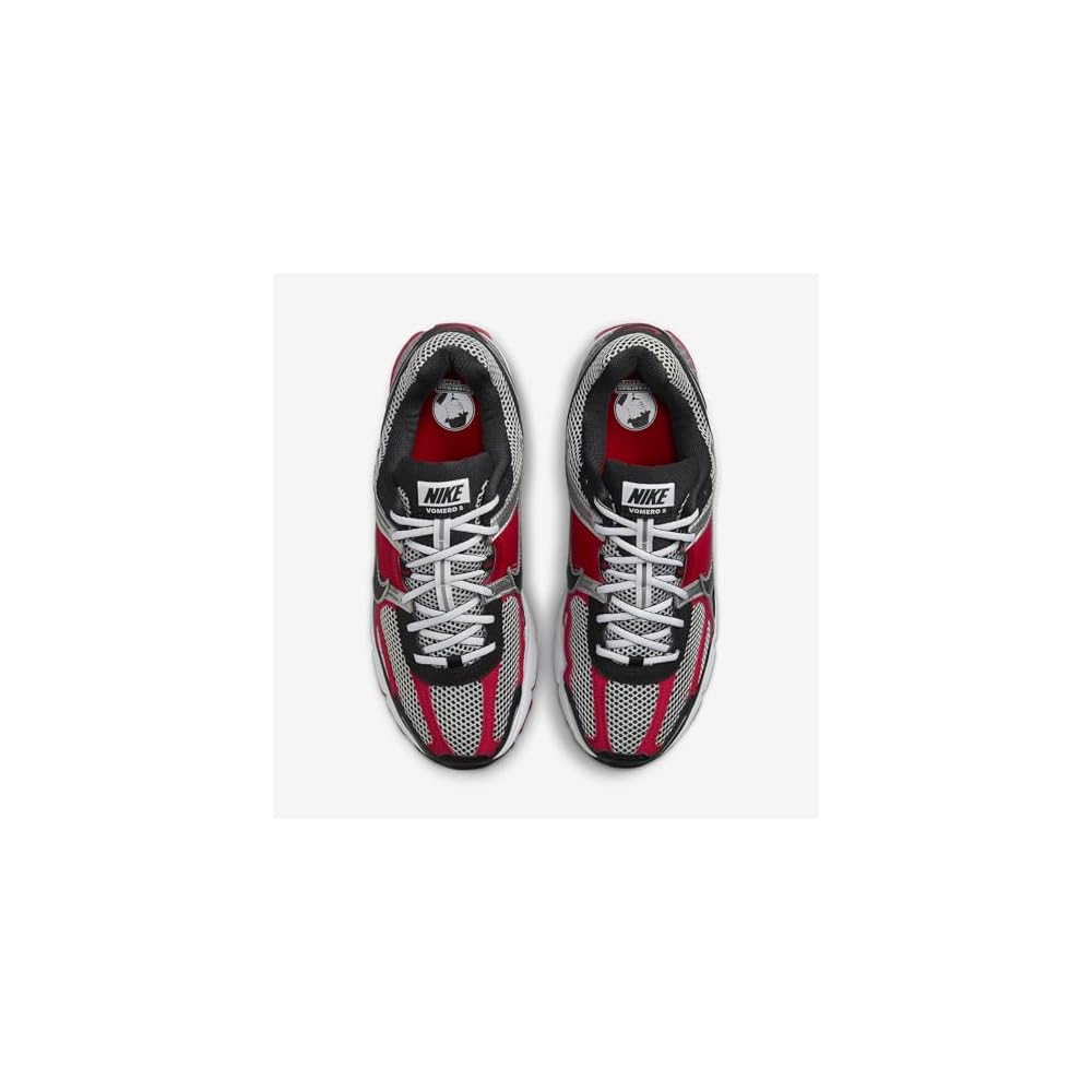 Metallic Silver | Black | University Red