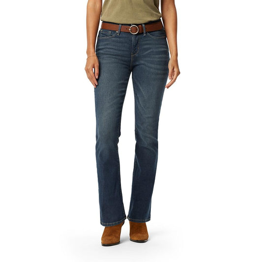 Levi Strauss Signature Gold Women's Totally Shaping Bootcut Jeans Mid-Rise Stretch Denim (Available in Plus Size), Blue Laguna, 2 Long