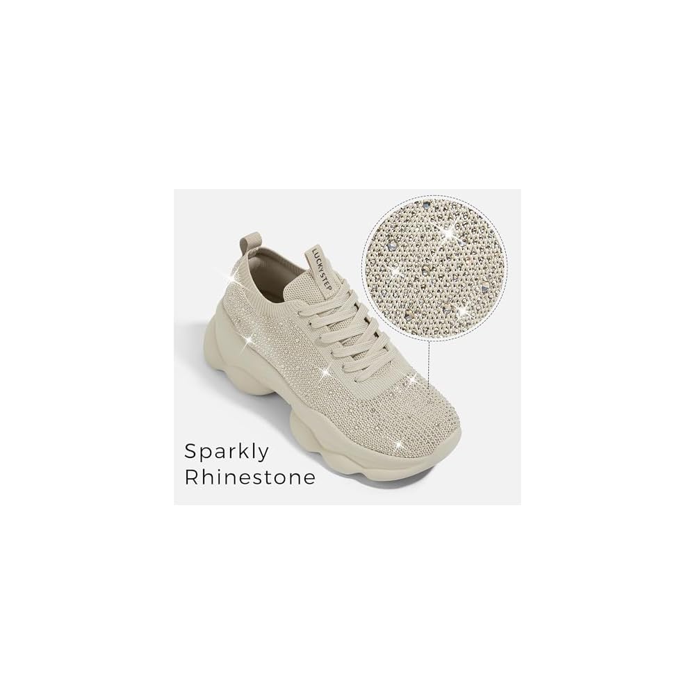 Beige Rhinestone
