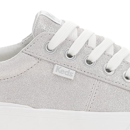 Peony Glitter Suede