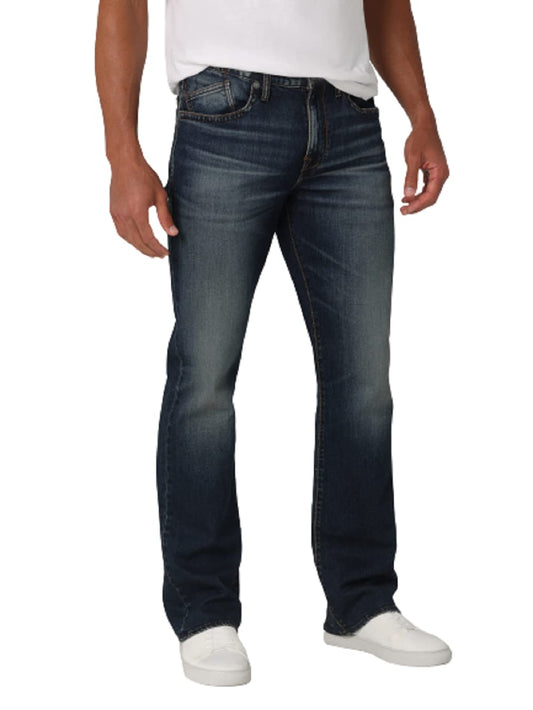 Rock & Republic Men's Mid-Rise Bootcut Jean, Rocky Road, 36W x 36L