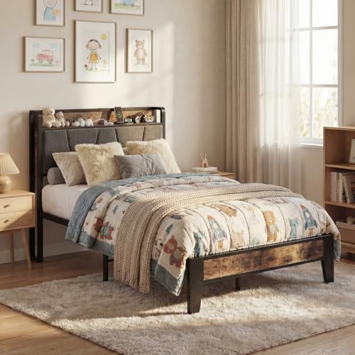 Vintage Brown and Grey