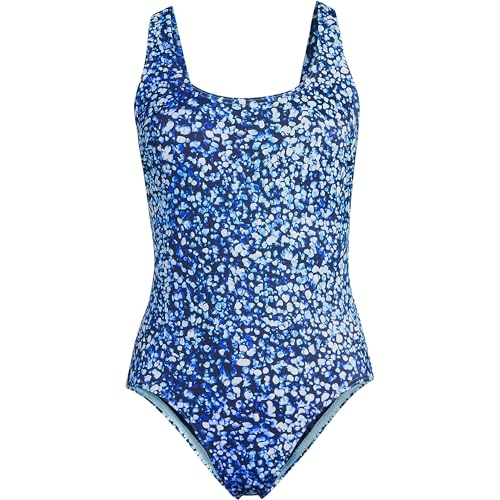 Navy/Turquoise Mosaic Dot