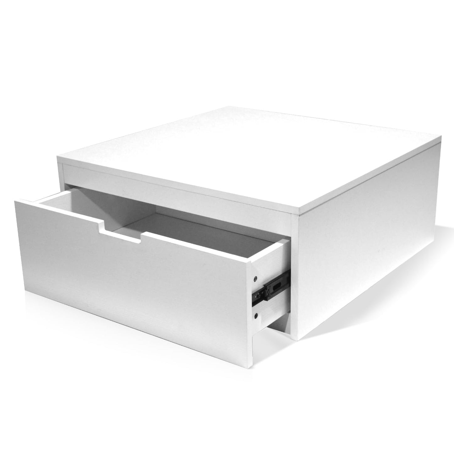 LYASIL Laundry Pedestal with Storage Drawer, Heavy Duty Washer Dryer Pedestal 28" Universal Fit Anti-Vibration Washing Machine Riser, 770 LBS Capacity (White)