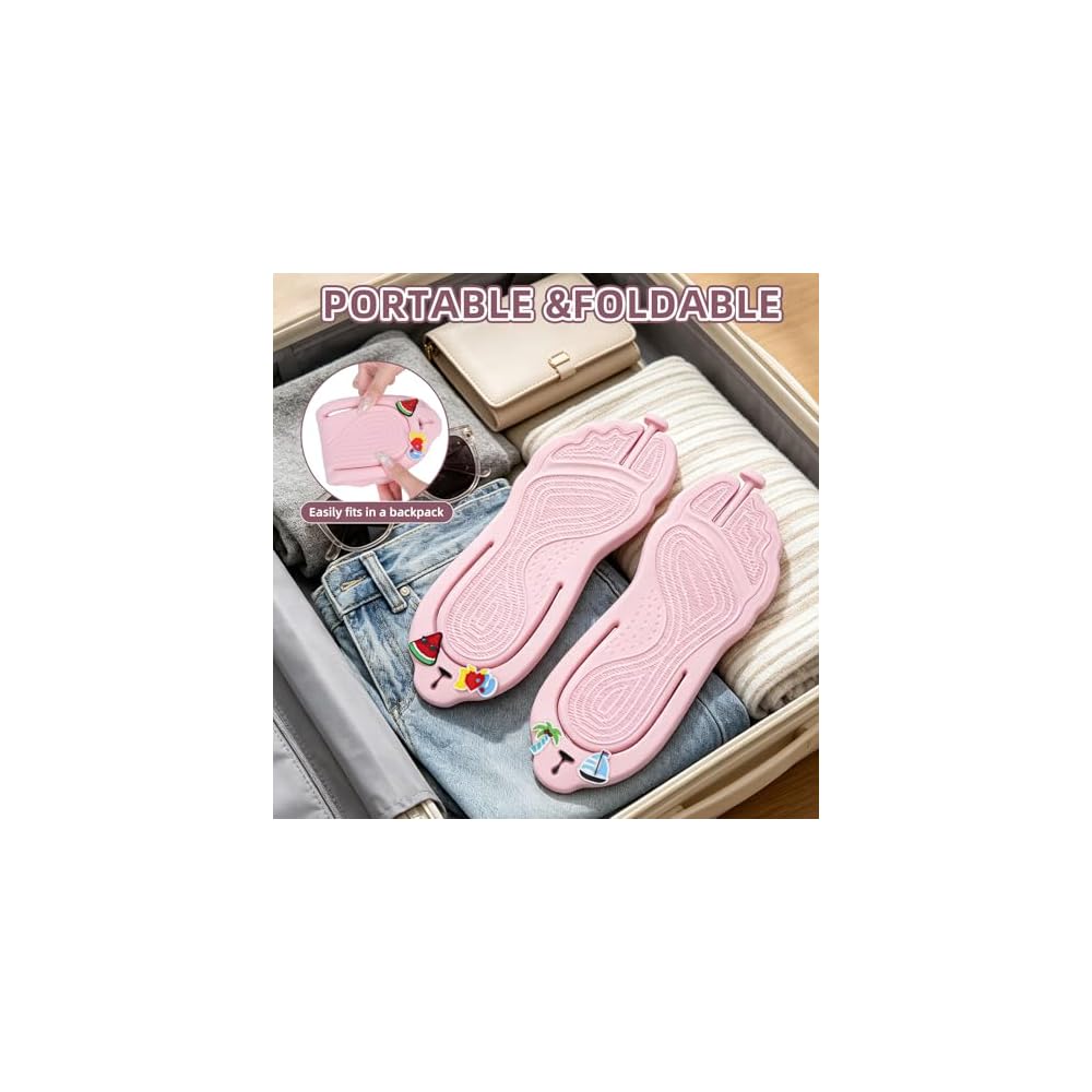 Pink(with Shoe Charms)