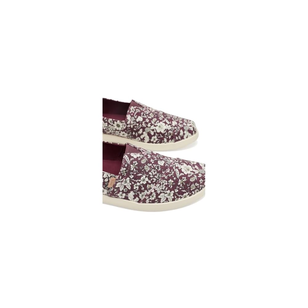 Dark Burgundy Archival Floral Print