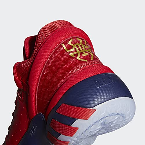 Scarlet/Team Navy Blue/Gold Metallic