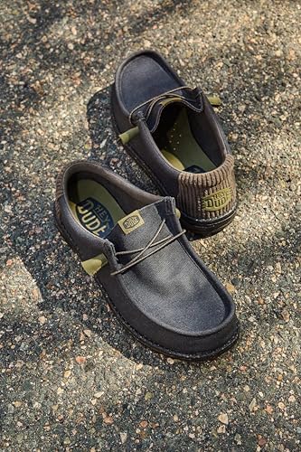 Waxed Casual Black/Black