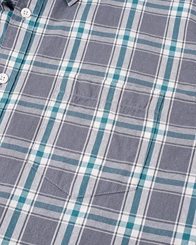 Grey/Green, Plaid