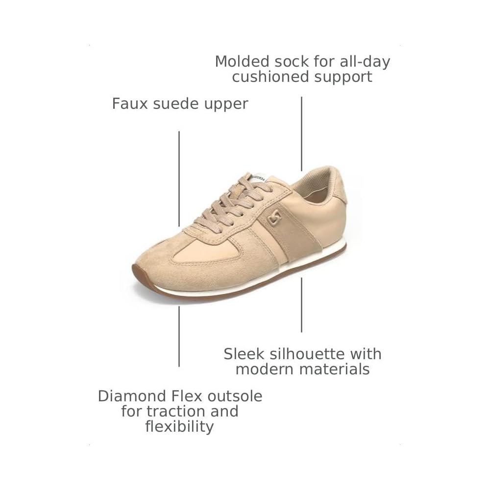Stone Faux Suede/Nylon