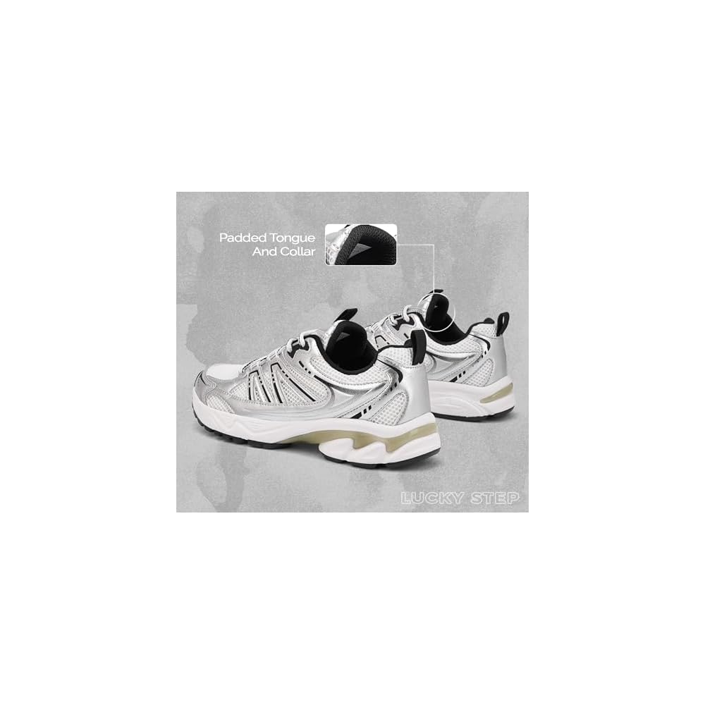Silver/White