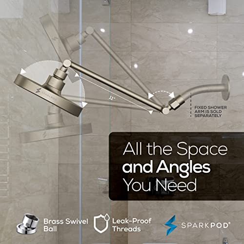 2. Elegant Brushed Nickel