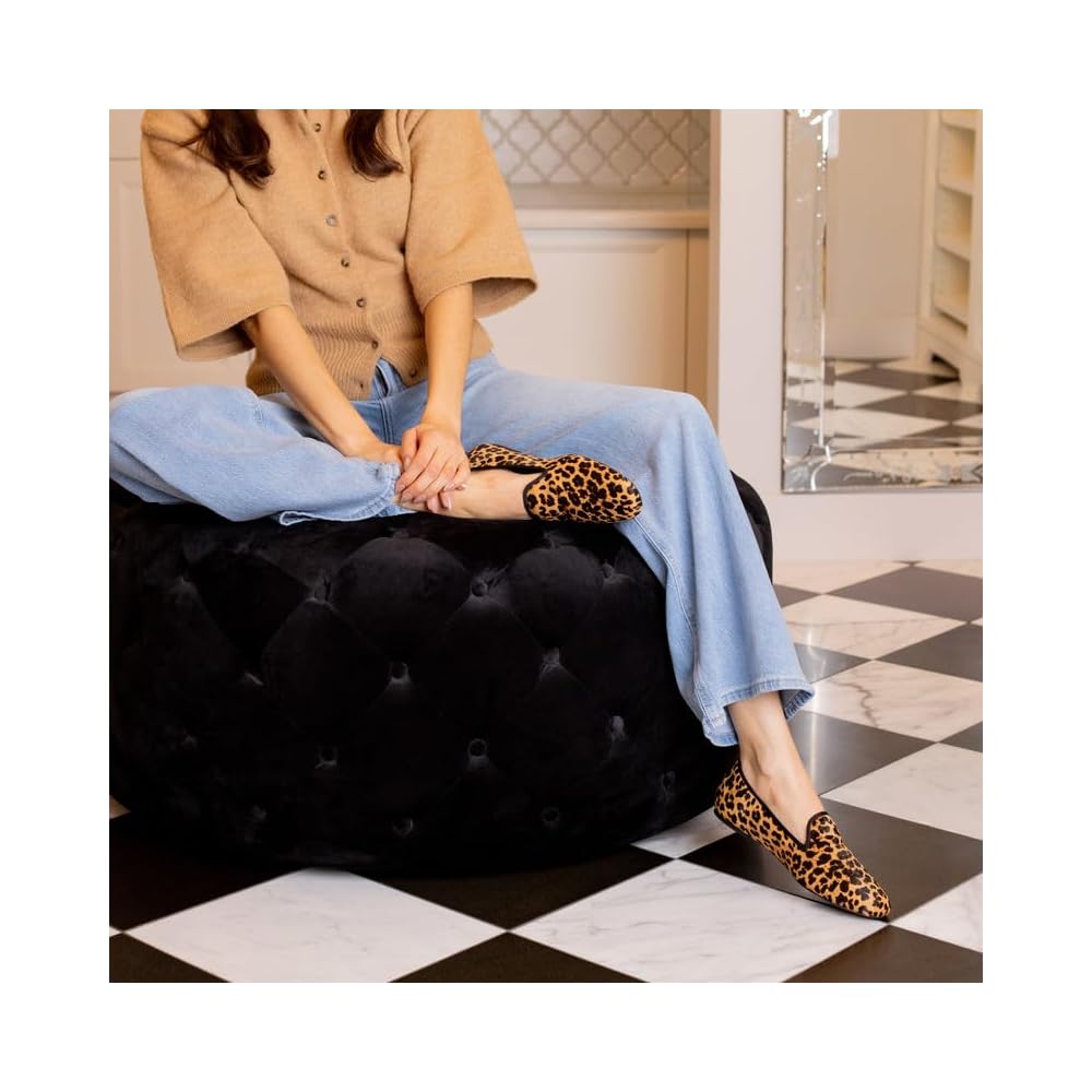 Leopard Print Calf Hair