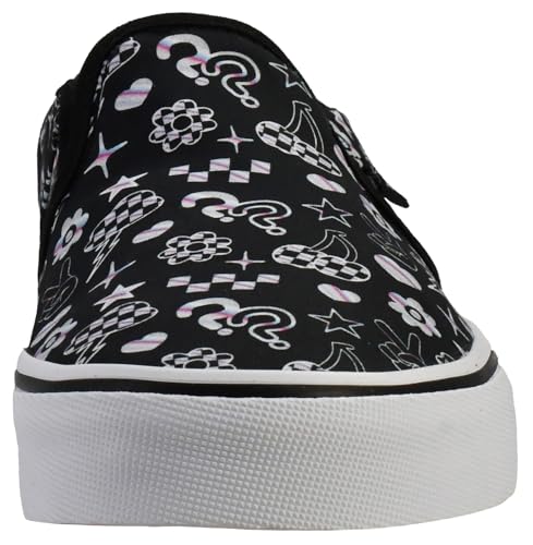 Iridescent Doodle Black