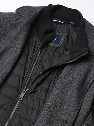 Charcoal Herringbone