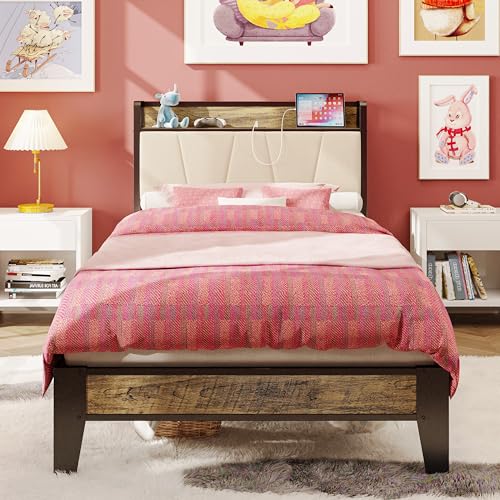 Walnut and Beige