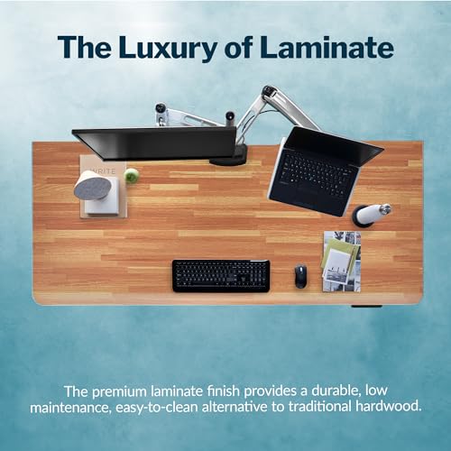Butcher Block Top / Slate Legs
