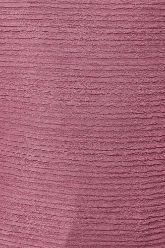 Long Tall Sally LTS Tall Textured Slash Neck Top Pink 10