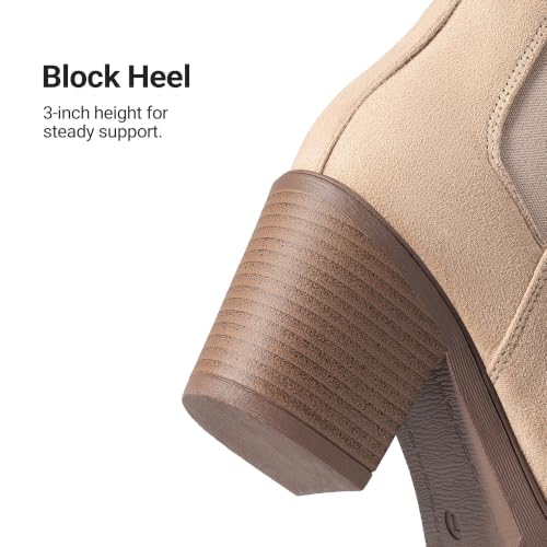 Nude-suede