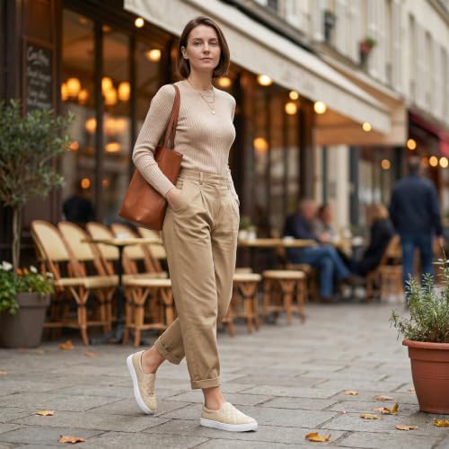 Beige White