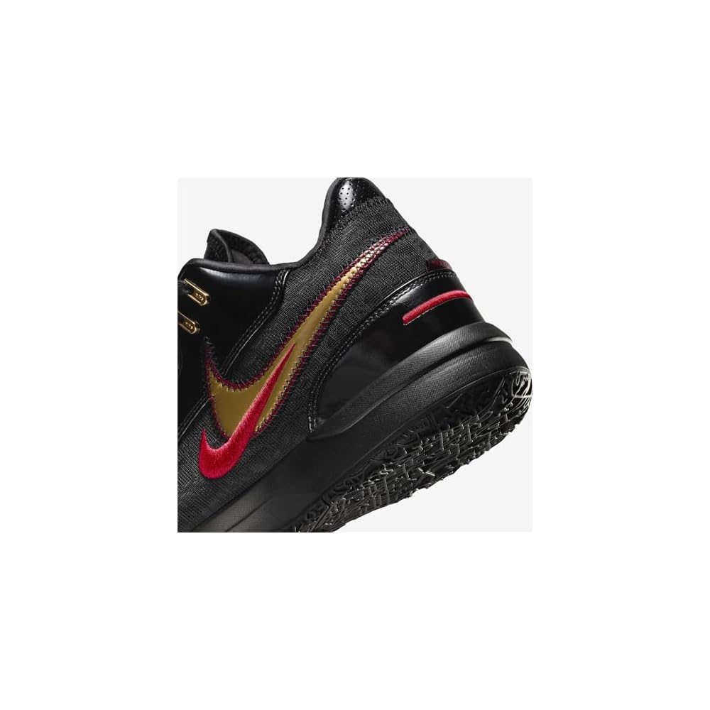 Black/University Red/Metallic Gold
