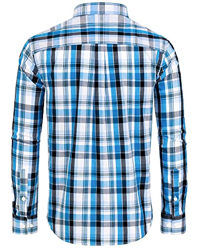 Black/Blue,plaid