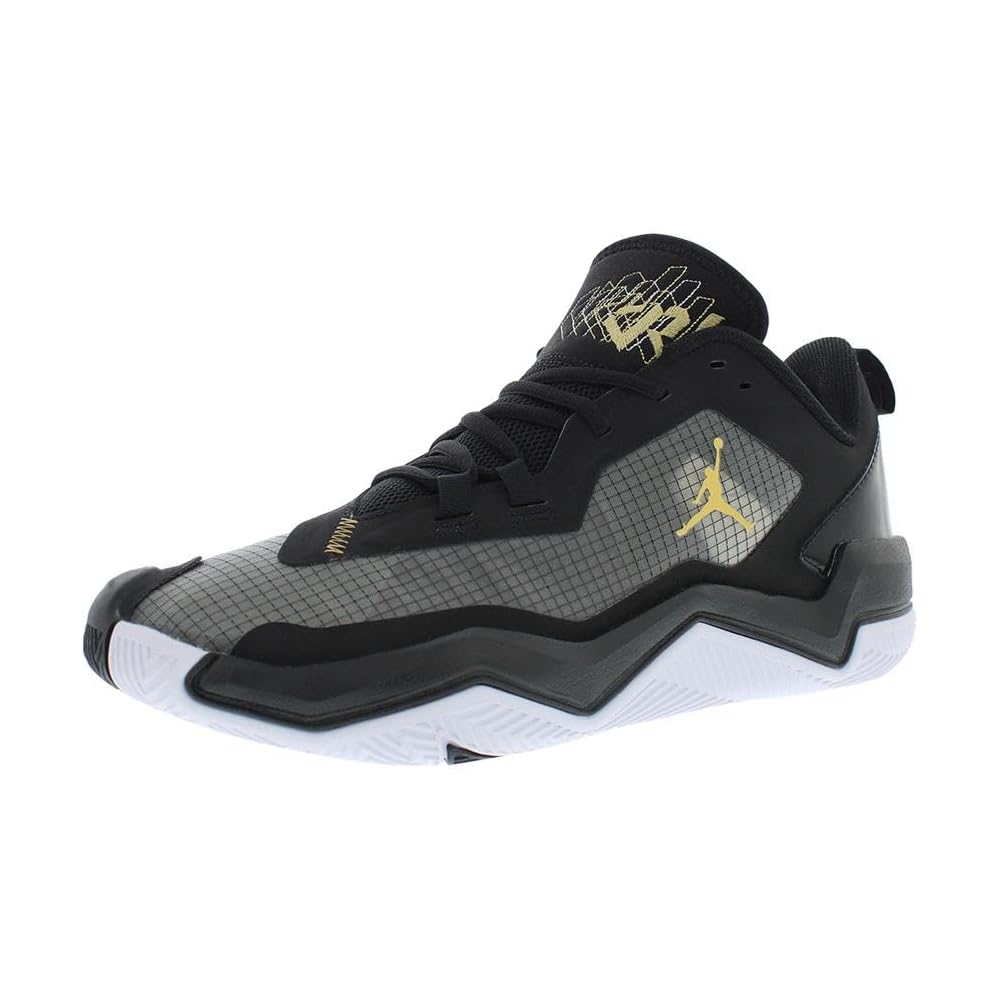 Black/Metallic Gold/White-black