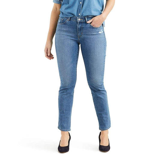 Levi's Women's Classic Straight Jeans, moonlight sky, 27 (US 4) L