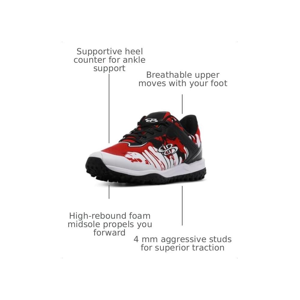 Black/Red/White/Black