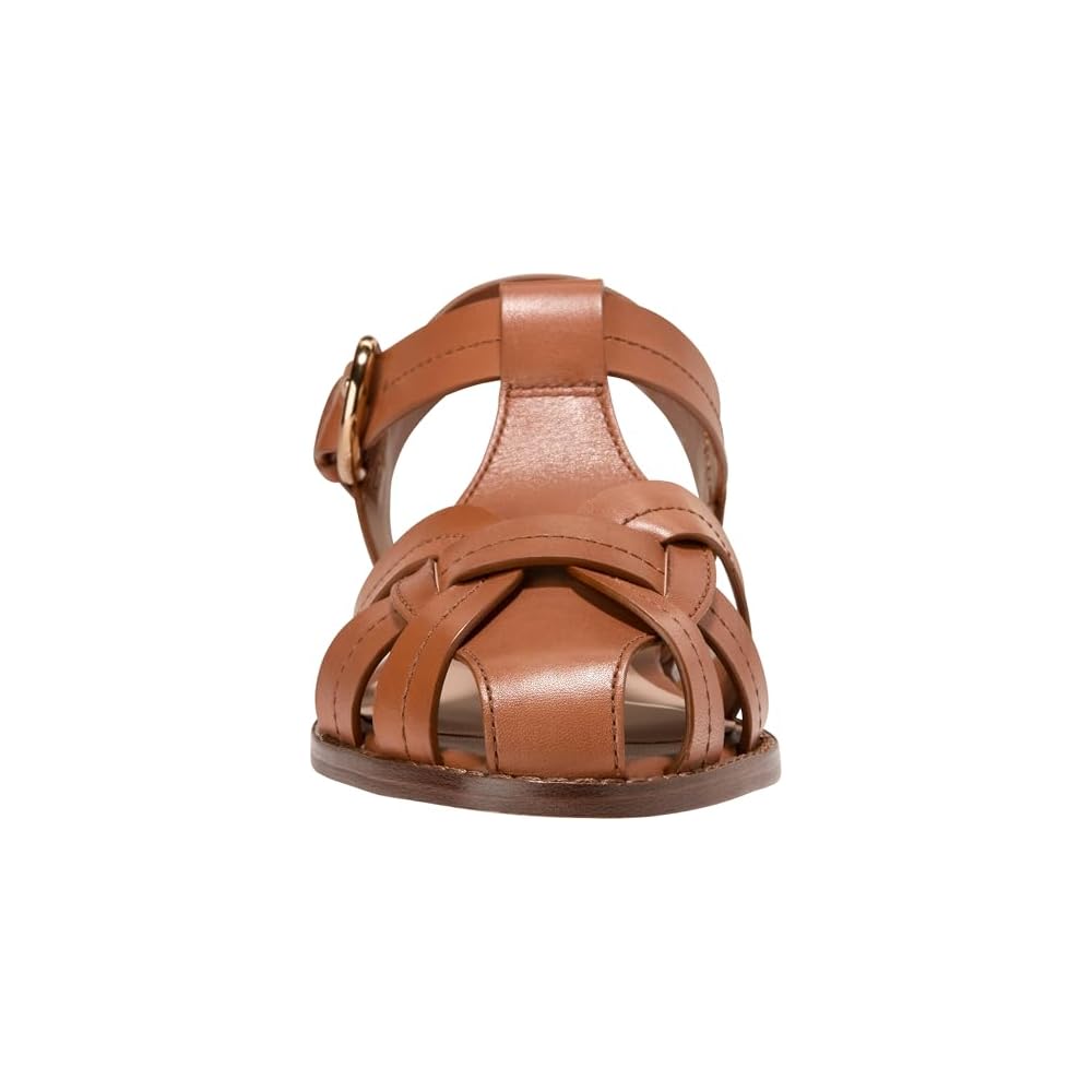 British Tan Leather/Ivory