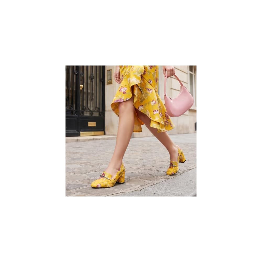 Embroidered Yellow