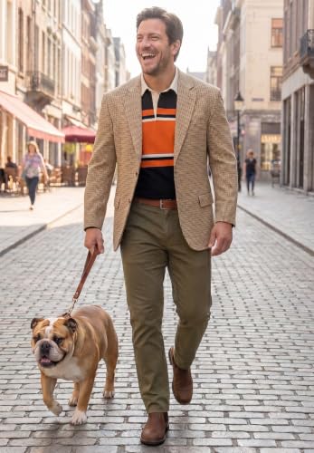 Black Orange Stripe