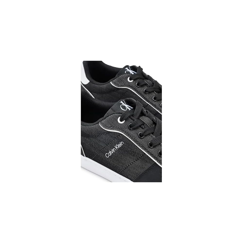 Black Denim/White 001