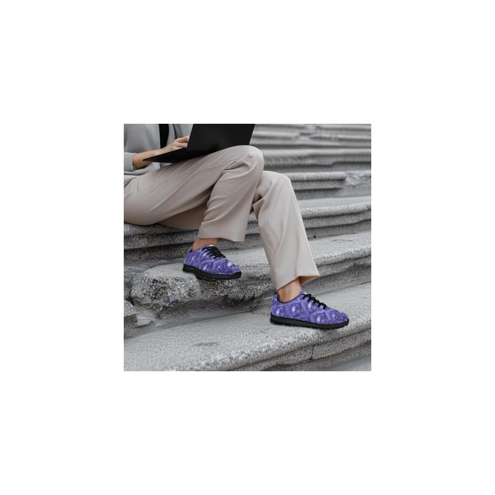 Vintage Purple Skull