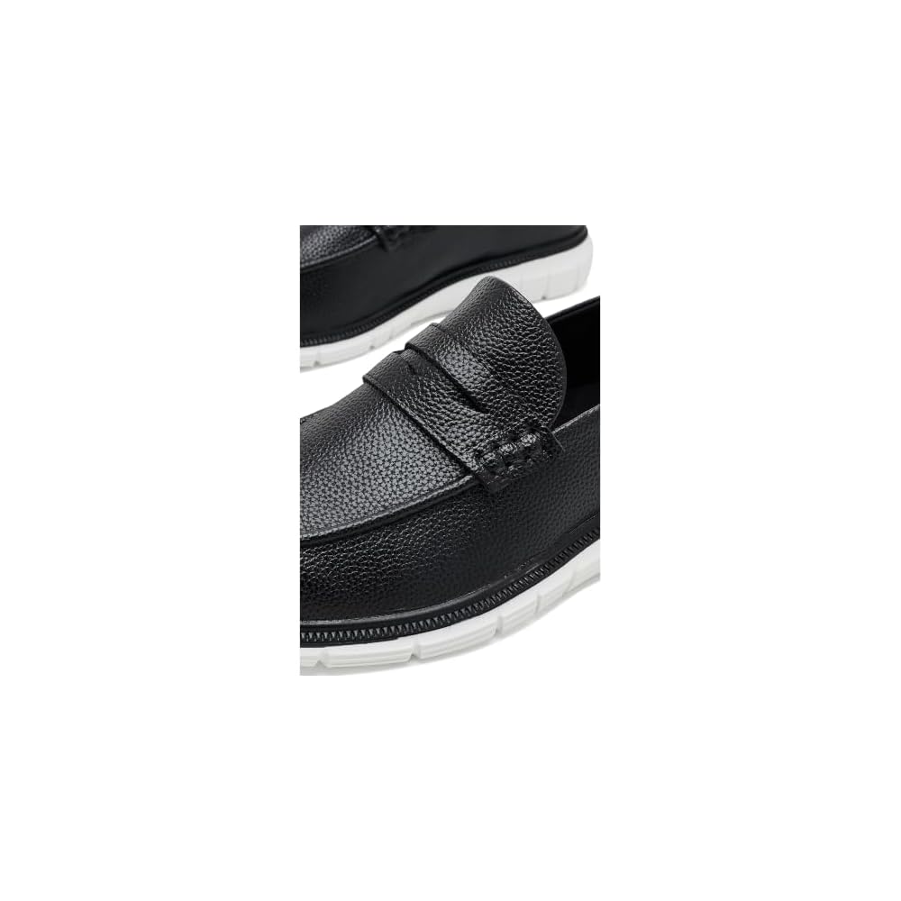 Black Grainy Leather