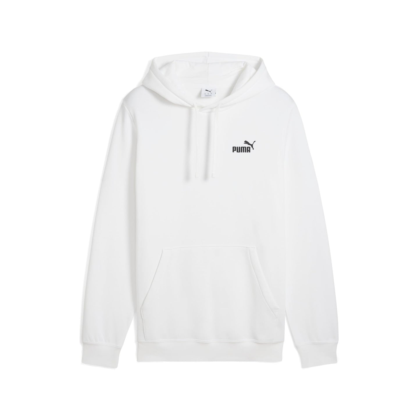 PUMA Men's Tall Size Essentials Small Logo Fleece Hoodie, White AH25 - 2XLT