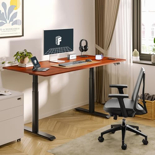 Black Frame + Mahogany Top