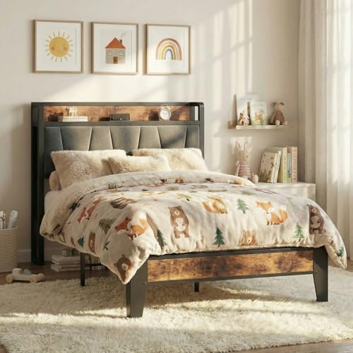 Vintage Brown and Grey