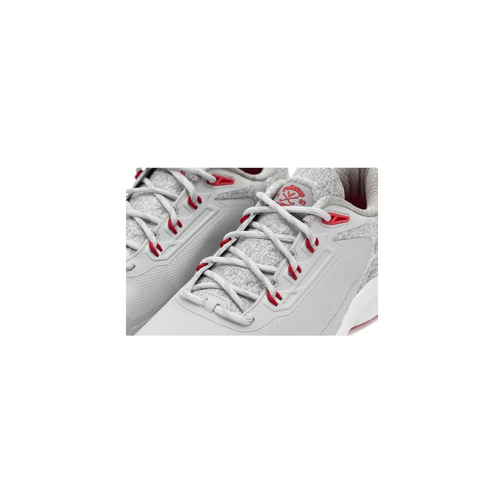 Grey/Red