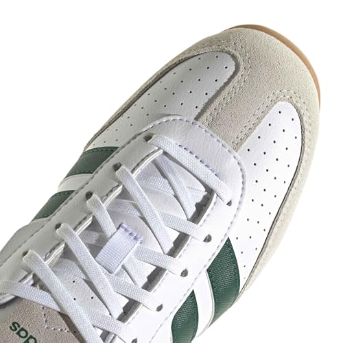 White/Collegiate Green