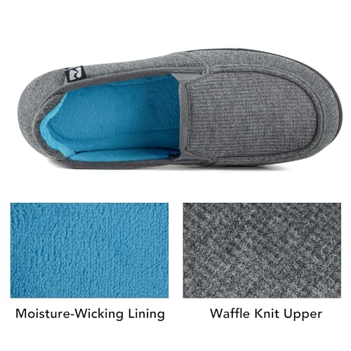 Dark Grey & Blue